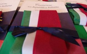Bandiera e Costituzione italiane