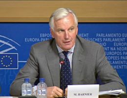 Michel Barnier, commissario europeo al mercato interno