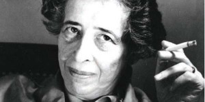 La filosofa tedesca Hannah Arendt