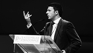 Matteo Renzi At The Democratic Party PD National Assembly