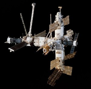 La stazione spaziale russa Mir