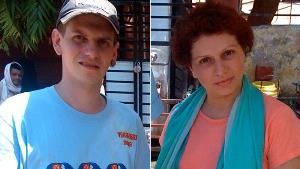 Tomaso Bruno e Elisabetta Boncompagni, rinchiusi da febbraio 2010 nel carcere District Jail di Varanasi.