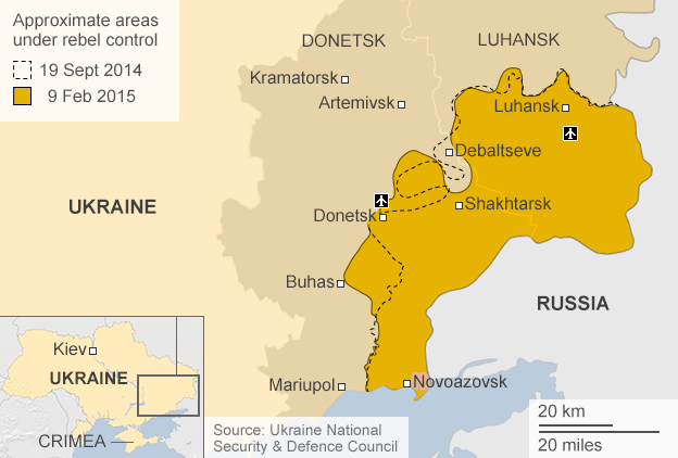 map ukraine rebels 
