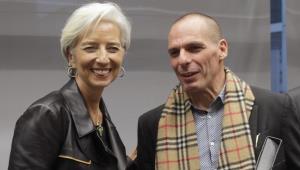 Christine Lagarde, direttore del Fmi, fa svanire l'ottimismo su un possibile accordo tra la Grecia e i suoi creditori (foto: Ansa)