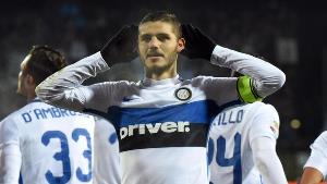 Icardi regala la vittoria all'Inter con l'ottava rete stagionale