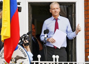 Julian Assange, dall'ambasciata dell'Ecuador a Londra