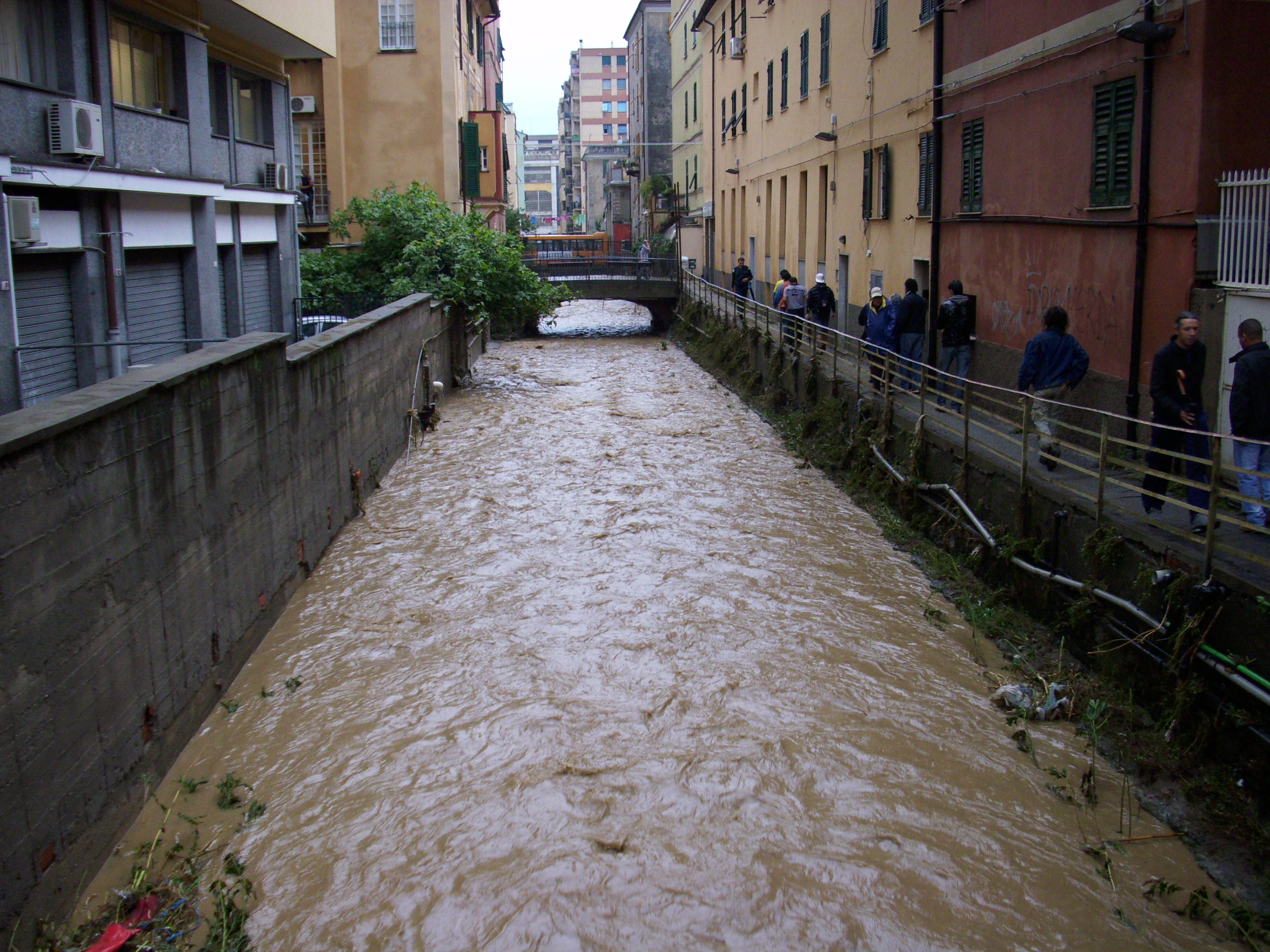 L'alluvione di Sestri Ponente del 2010