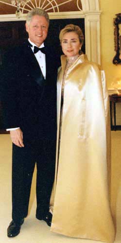 The President and First Lady prepared to attend one of the 16 Inaugural Balls