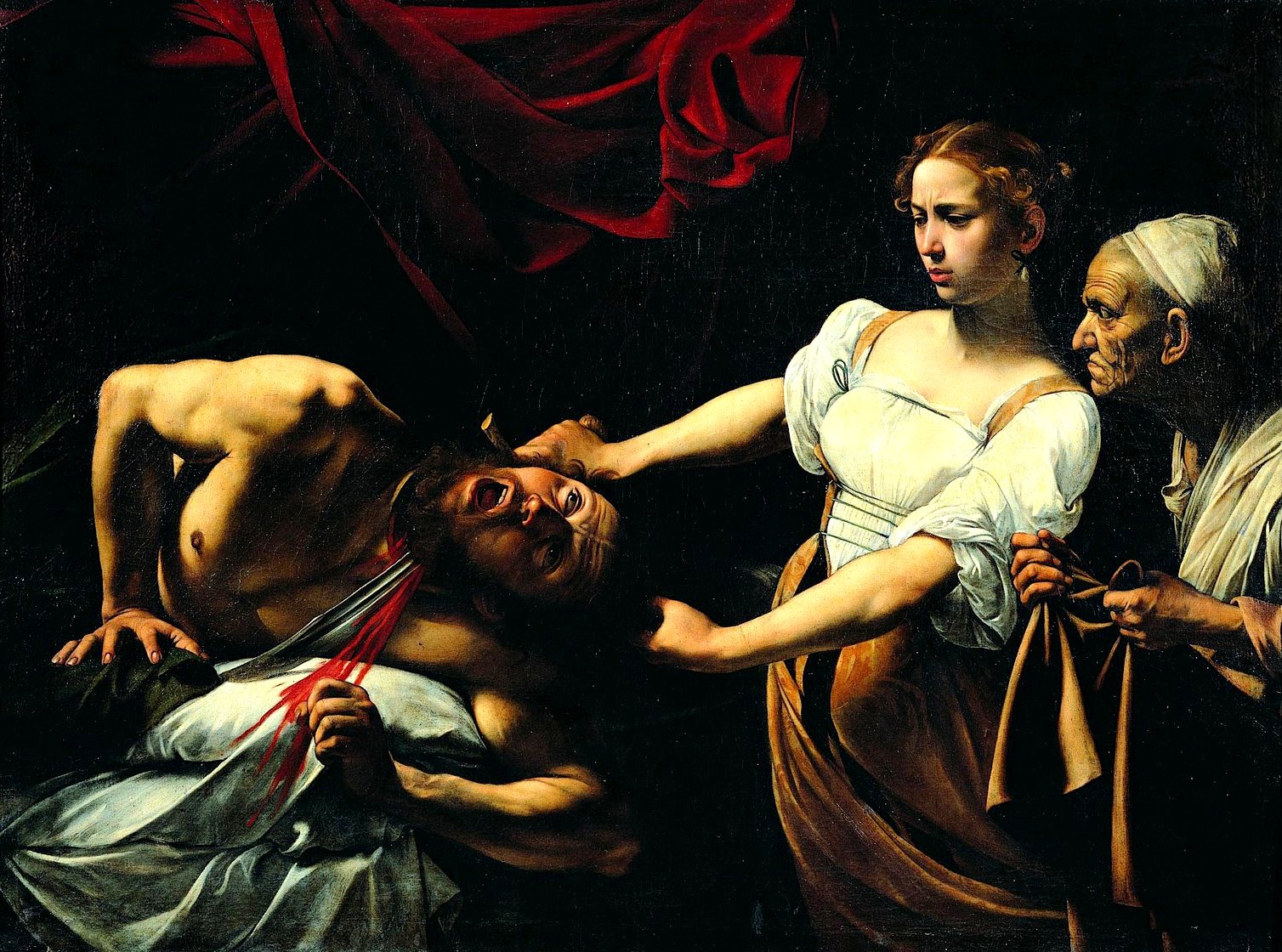 Giuditta e Oloferne, Caravaggio, 1602
