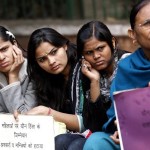 la protesta delle donne indiane