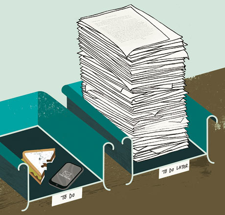 Procrastinare, l’arte di rivedere le nostre priorità