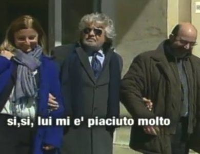 Grillo: “Napolitano? Mi è piaciuto molto”