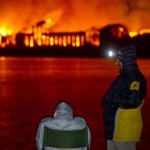 L'incendio della Città della scienza di Napoli