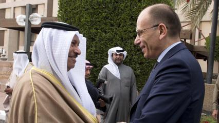 Letta a Kuwait City: il fondo sovrano del Paese arabo investirà 500 milioni