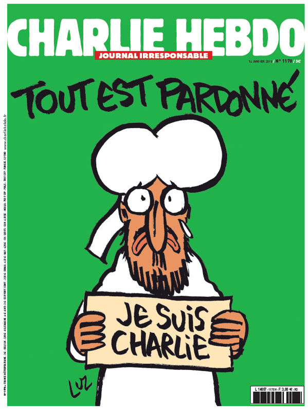 “Diritto al blasfemo”: Charlie Hebdo esce con Maometto in copertina