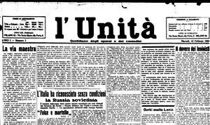 I 91 anni de L’Unità: che fine farà il giornale di Gramsci?