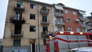 Torino, appartamento in fiamme: muore coppia di anziani