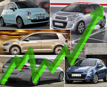 Europa, il mercato dell’auto cresce del 7%