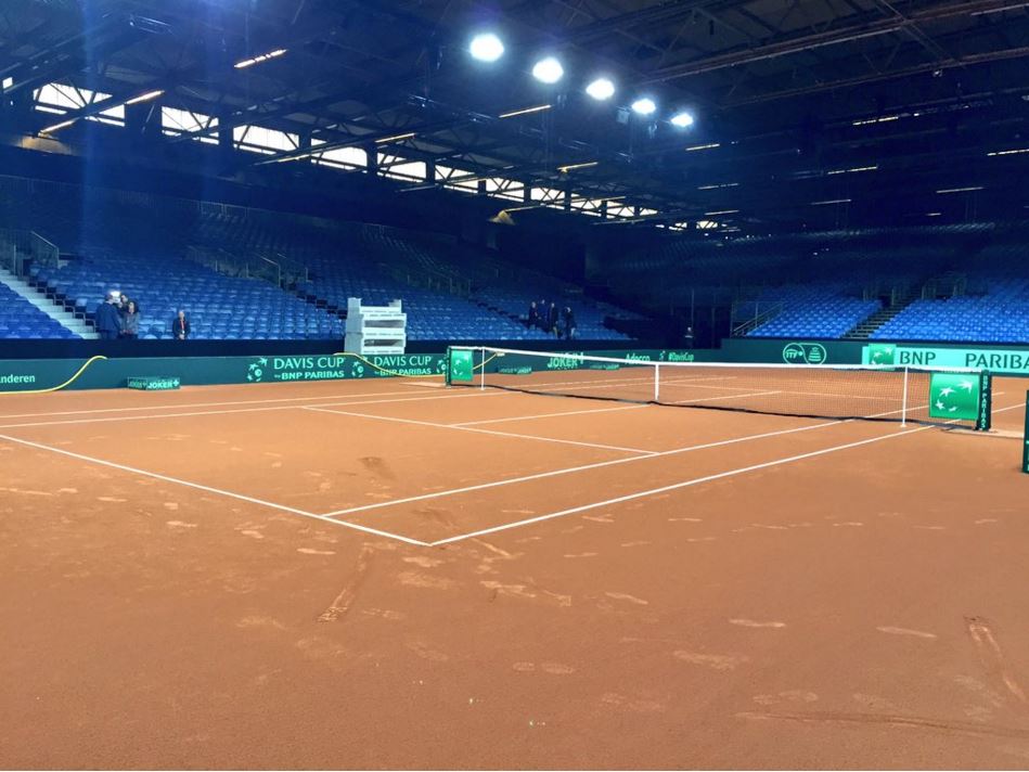 Nel Belgio blindato si gioca la finale di Coppa Davis