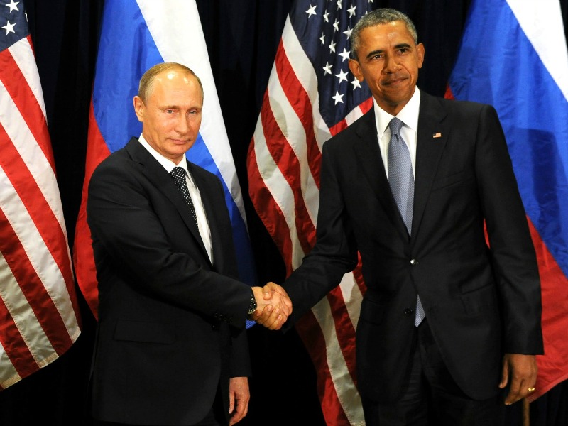 Obama e Putin nel 2015 durante un incontro dedicato alla situazione della Siria (Fonte: Google)