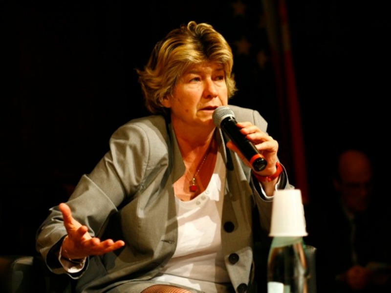Susanna Camusso, segretaria della Cgil, preferisce la versione maschile, come lei stessa ha scritto sulla sua biografia di Twitter (foto Wikipedia/International Journalism Festival)