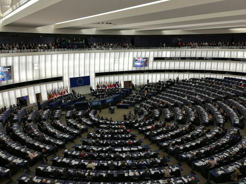 Parlamento europeo, in corso la sessione plenaria