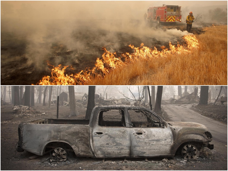 Incendi in California, oltre 30 morti e 228 dispersi