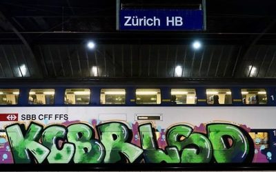 Writers attaccano i treni svizzeri. Così i graffiti diventano virali