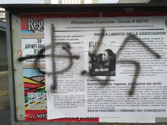 Caso svastiche, Casa Pound respinge le accuse: «Non ci servono questi atti»