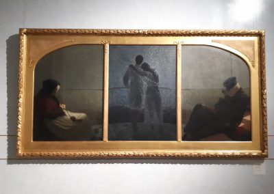 Sogno e realtà - Trittico della vita (Angelo Morbelli)