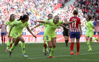 Calcio femminile da record: in 60mila per Atletico-Barça