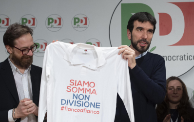 Pd, i dem sconfitti appoggiano Zingaretti: «Ora uniti, sempre»