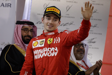 F1: delusione Ferrari, l’astro nascente Leclerc arriva terzo