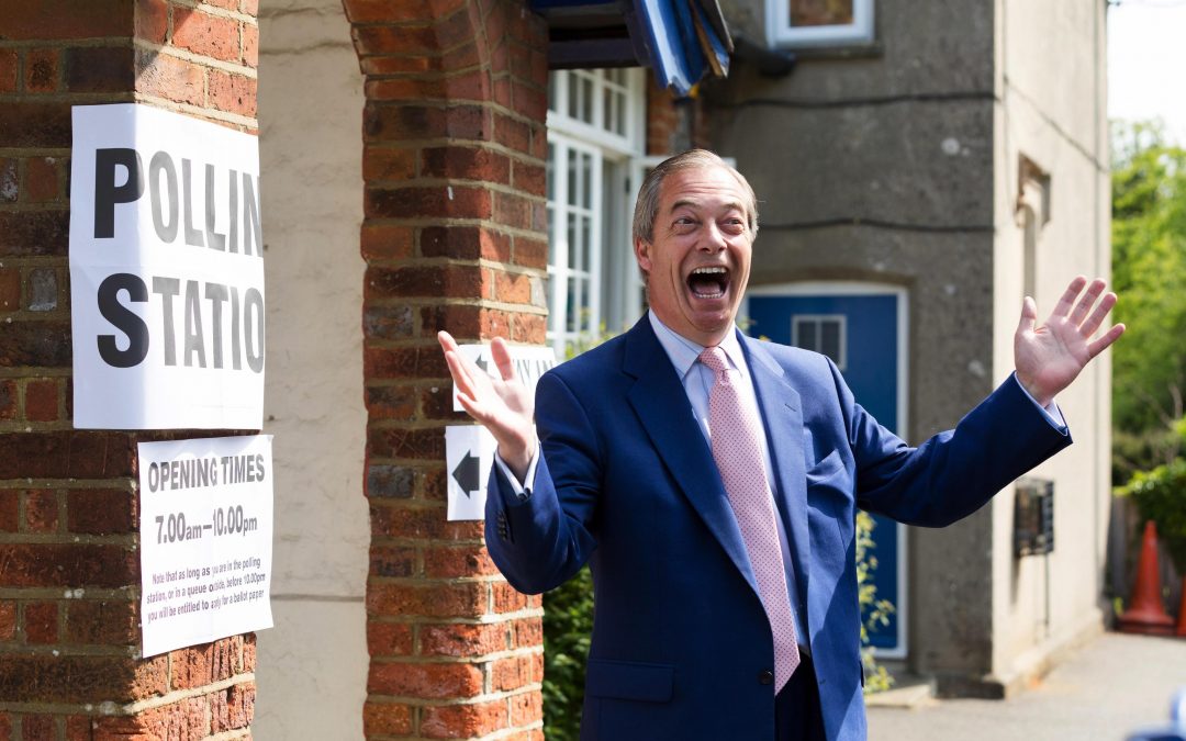 Gran Bretagna, vince la Brexit: Farage al 31%