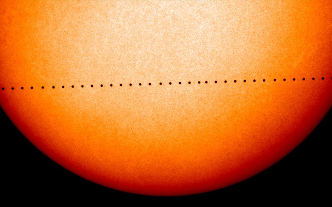 Mercurio passa davanti al Sole, pioggia guastafeste