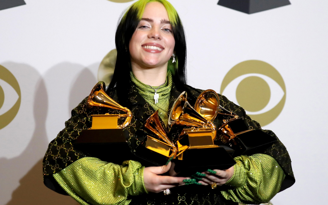 Grammy 2020: cinque premi, Billie Eilish entra nella storia