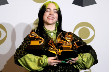 Grammy 2020: cinque premi, Billie Eilish entra nella storia