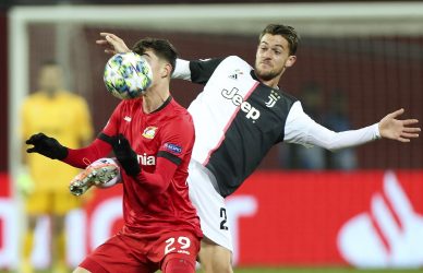 Coronavirus, positivo lo juventino Rugani. Bianconeri e Inter in isolamento