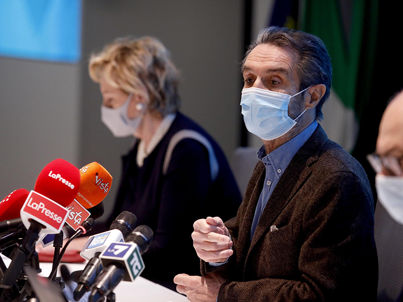 Covid Lombardia, scontro sull’errore nel calcolo dell’Rt: cos’è successo