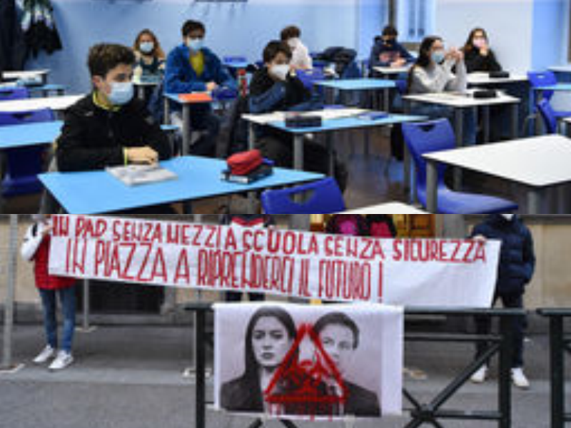 Scuola, rientro in classe per 640mila studenti delle superiori