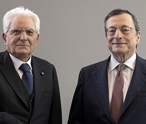 draghi e mattarella