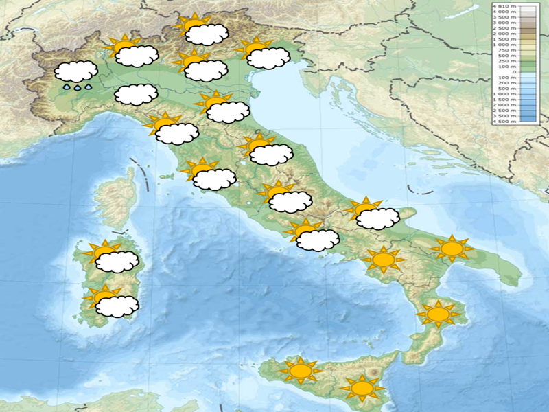 Meteo: mezza Italia sotto la pioggia nella settimana della riapertura