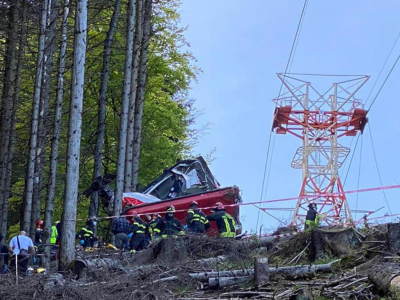 Dal Cermis a Champoluc, quando la cabina della funivia cade nel vuoto