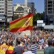 Madrid in piazza: in migliaia contro l’indulto ai leader catalani