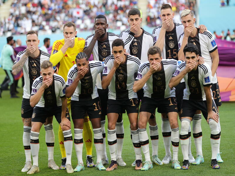 Qatar 2022: niente fascia arcobaleno? La Germania si tappa la bocca