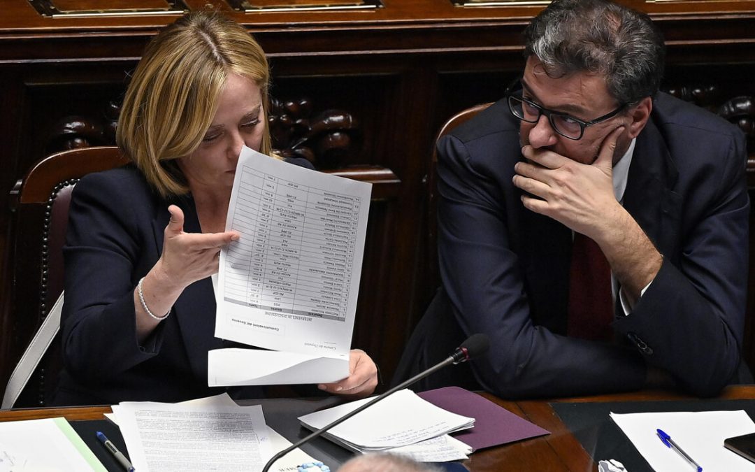 Mes, Meloni: «Un errore portarlo in Aula ora»