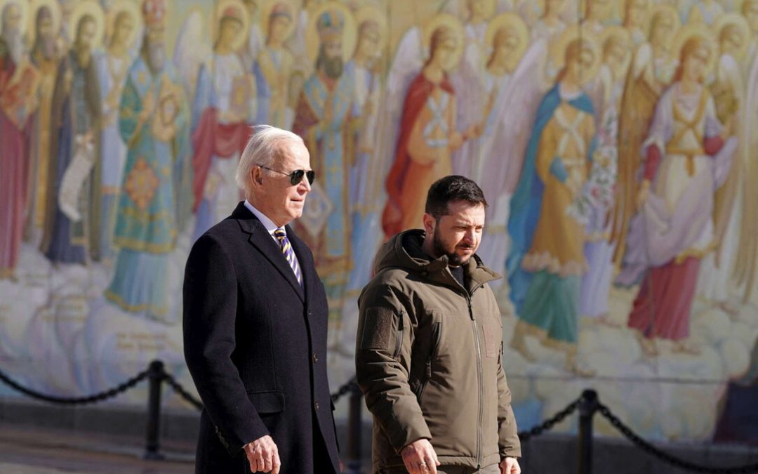 Biden in visita a Kiev, in arrivo mezzo miliardo di nuovi aiuti