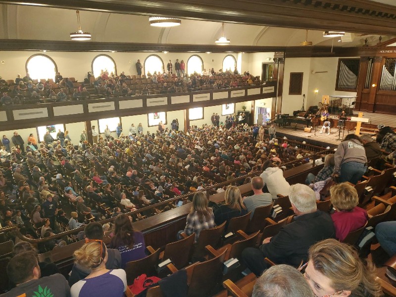 Fedeli in chiesa da otto giorni, maratona religiosa in Kentucky