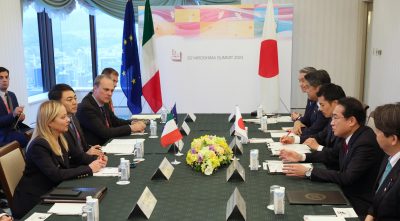 G7 Hiroshima, Meloni incontra Kishida. Cina e Russia vere protagoniste