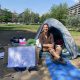 Studentessa in tenda fuori dal Politecnico: voglio essere d’esempio